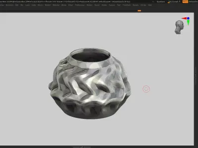 vase 3d print 738  3D print model