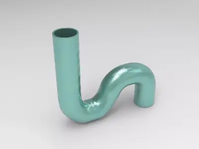 Pipo Vase Low-poly 3D model