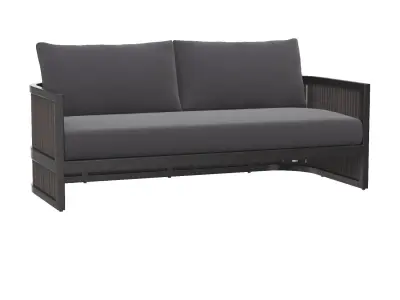 Capri Aluminum Sofa 3D model