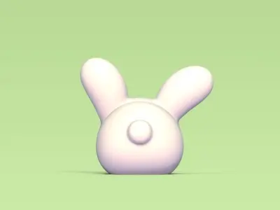 Sweet Bunny 3D print model