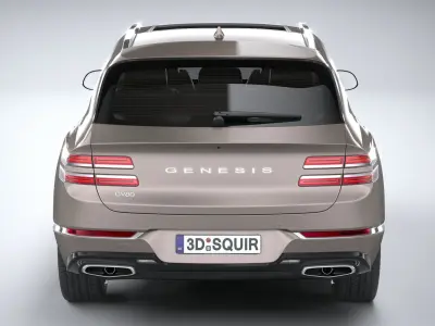 Genesis GV80 2021 3D model