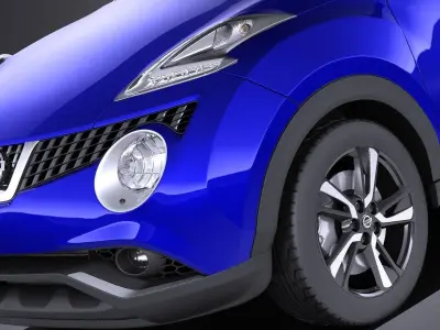 Nissan Juke 2015 VRAY 3D model