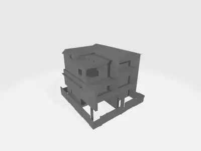 house   model 3D model