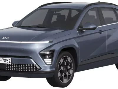 Hyundai KONA Electric 2024 3D model