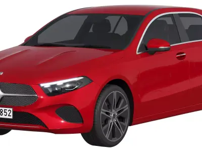 Mercedes-Benz A-Class 2023 3D model