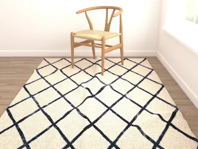 Rugs No 373 Low-poly 3D model