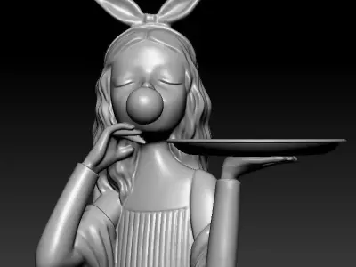  Decorative statue 3D print model