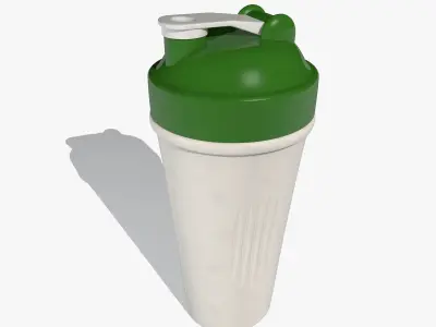 Green Sports Shaker Cup 3D model
