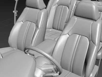 Car Interior New Design 2022 3D model
