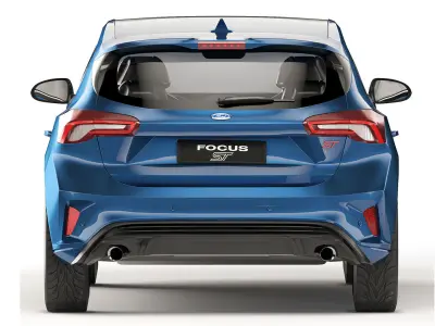 Focus ST Line 2020 3D model