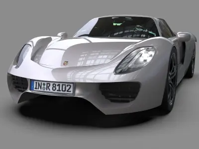 Porsche 918 3D model