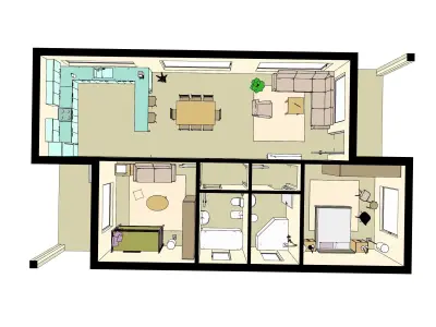 Apartment Design 3D model