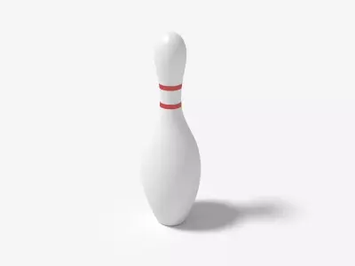 Bowling Pin 3D model