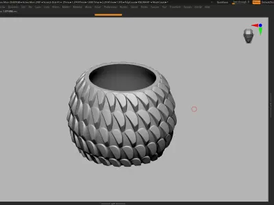 vase 3d print 264  3D print model