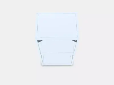 ENHET Wall fr w shelves 5 Low-poly 3D model