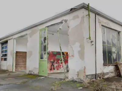 abandoned garage 3D model