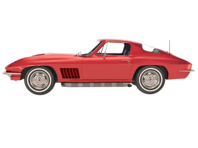 Chevrolet Corvette Stingray C2 1967 3D model