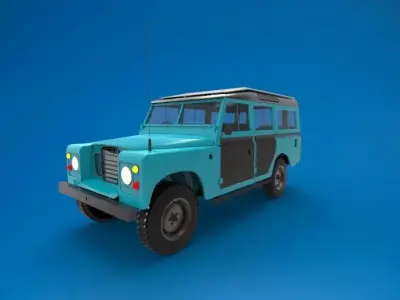 LR Classic Car 3D model
