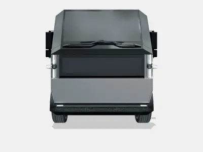 Canoo MPDV 2 2024 Low-poly 3D model