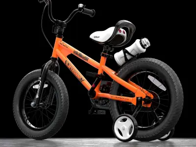 Royal Baby BMX Junior Bike 3D model