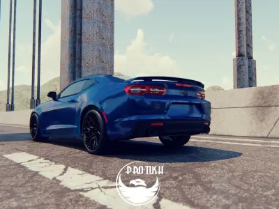 camaro 2020  3D model