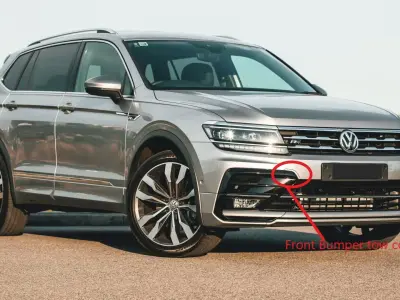 Vw Tiguan 2020 Front Bumper Tow Cover 3D print model