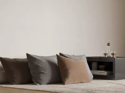 Throw pillow  3D model