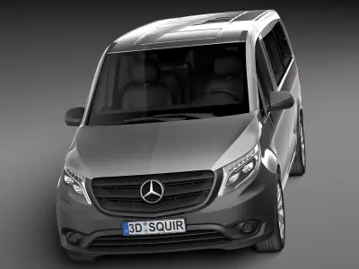Mercedes-Benz Vito Tourer 2015 3D model