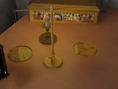 18 Game Ready 3d asset Historical Renaissance Florence  3D model