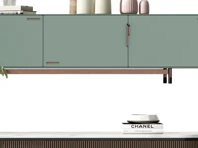 Modern TV Cabinet 3D model