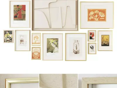 Gallery Wall 43 3D model