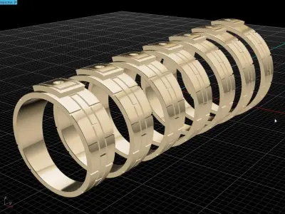 Jewellery ring  3D print model