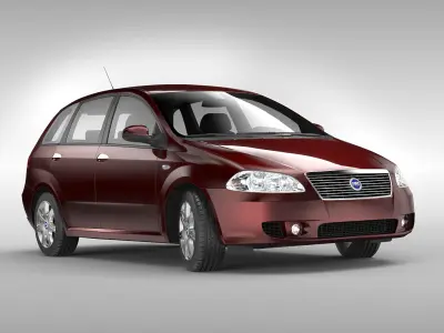 Fiat Croma 2005 - 2007 3D model