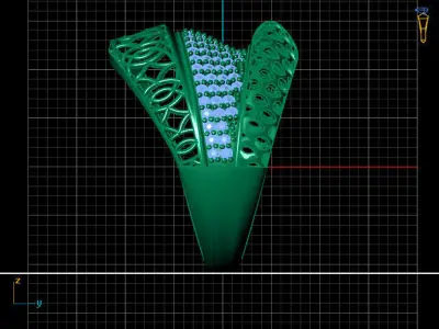 Women Ring 3DM Womens Ring 3d models 3D print model 3D print model 7