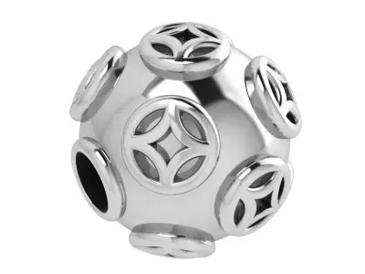 Star Pendant 3687 3D print model