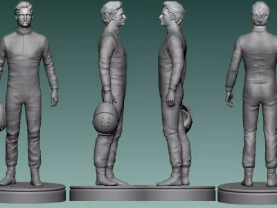 Carlos Sainz Jr 3D print model