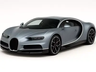 bugatti 3D model from CGTrader