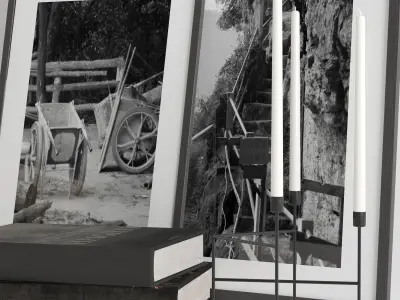 Decorative Set 01 3D model