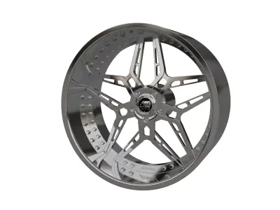 AMANI FORGED ARAGON ORIGINAL FORGED WHEEL 3D MODEL 3D print model
