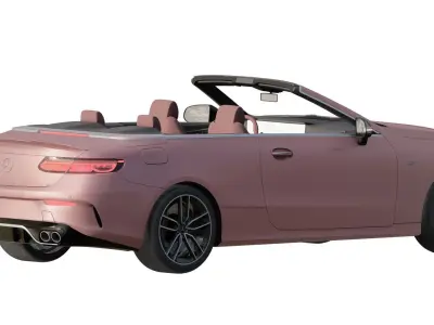 MERCEDES E53 AMG CABRIO 3D model