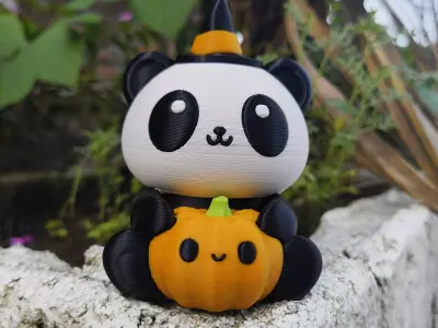 Halloween Special - Panda 3D print model