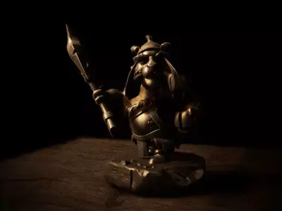 Tusk Chibi - DOTA 2 - 3D Print Collection 3D print model