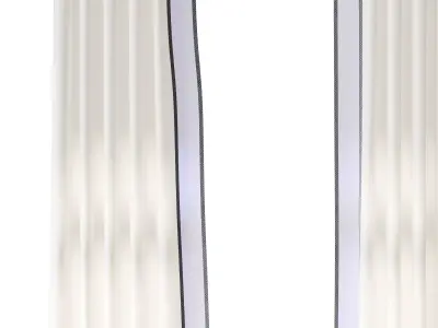 Curtains 10 3D model