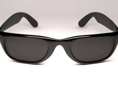 sunglasses Low-poly 3D model