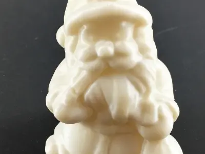 3D Print your own cute Santa 3D print model