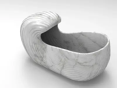 Juse Vase Low-poly 3D model