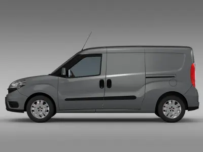 Fiat Doblo Cargo Maxi 263 2017 3D model