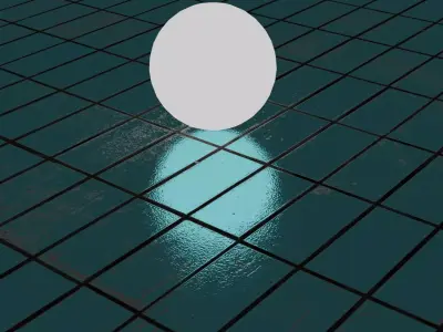 Realistic tile 3D texture Free 3D model