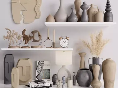 Decorative Set Vol-03 3D model