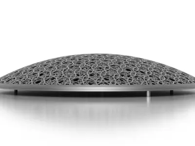 Louvre Abu Dhabi Dome 3D model